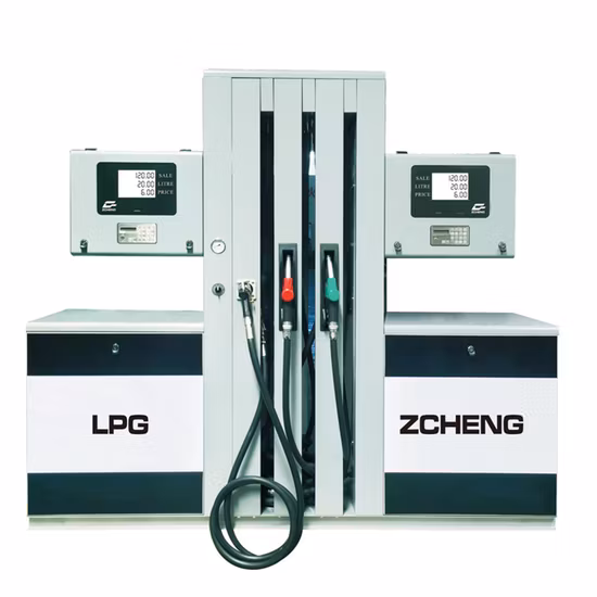 Two Products Four Nozzles Fuel Dispenser of B Series